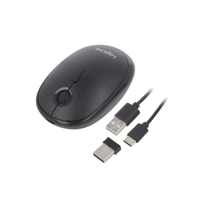 Mouse Optic Negru Wireless Bluetooth 4.0 10m | Electronic-mag.ro | Componente Electronice