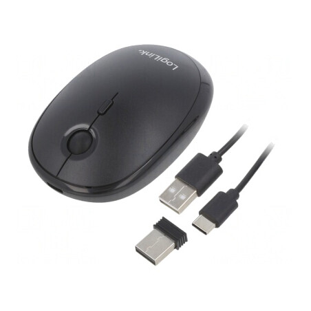 Mouse Optic Negru Wireless Bluetooth 4.0 10m | Electronic-mag.ro | Componente Electronice