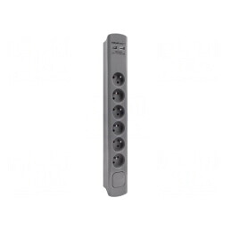 Prelungitor 6 Prize cu Protecție la Supratensiune 16A | Electronic-mag.ro | Componente Electronice