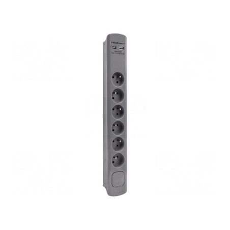 Prelungitor 6 Prize cu Protecție la Supratensiune 16A | Electronic-mag.ro | Componente Electronice