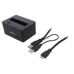 Stație de Andocare USB Neagră | Electronic-mag.ro | Componente Electronice