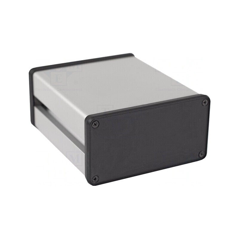 Carcasă cu panou cu canal de pană 103x120mm | Electronic-mag.ro | Componente Electronice