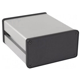 Carcasă cu panou cu canal de pană 103x120mm | Electronic-mag.ro | Componente Electronice
