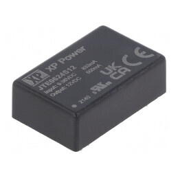 Convertor DC/DC 6W 9-36V la 12V 500mA DIP24 | Electronic-mag.ro | Componente Electronice