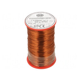 Sârmă emailată dublă 0,5mm 0,5kg Cu | Electronic-mag.ro | Componente Electronice