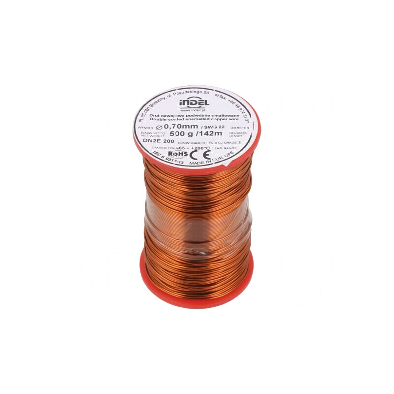 Sârmă Emailată 0.7mm 0.5kg Cu | Electronic-mag.ro | Componente Electronice