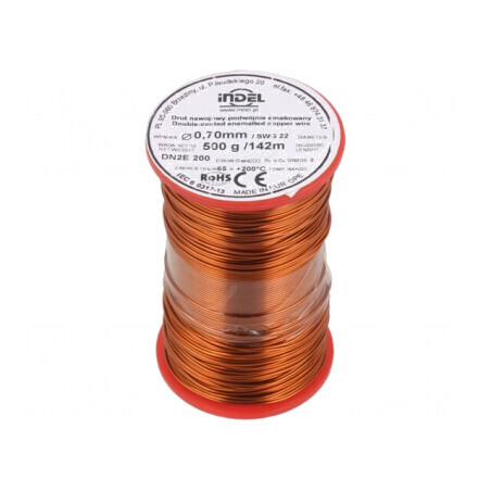Sârmă Emailată 0.7mm 0.5kg Cu | Electronic-mag.ro | Componente Electronice
