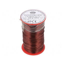 Sârmă emailată dublu 0,75mm 0,5kg | Electronic-mag.ro | Componente Electronice