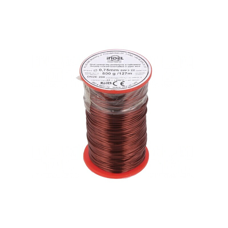 Sârmă emailată dublu 0,75mm 0,5kg | Electronic-mag.ro | Componente Electronice