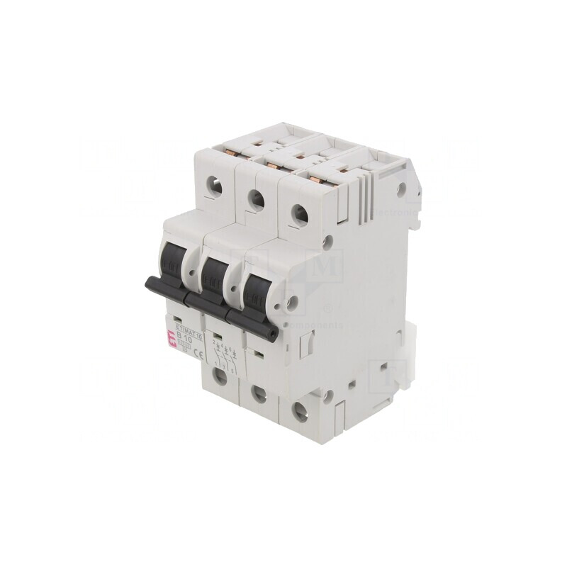 Întrerupător de Supracurent 10A 3 Poli 10kA 230/400V | Electronic-mag.ro | Componente Electronice Întrerupător de Supracurent 10A 3 Poli 10kA 230/400V | Electronic-mag.ro | Componente Electronice