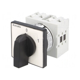 Comutator cu Came 16A 0-1 pentru Încastrare 3 Poli | Electronic-mag.ro | Componente Electronice
