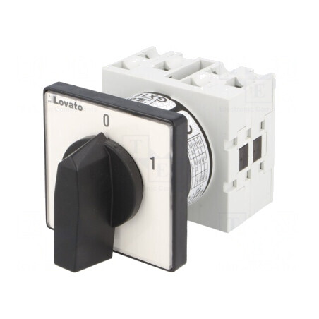 Comutator cu Came 16A 0-1 pentru Încastrare 3 Poli | Electronic-mag.ro | Componente Electronice