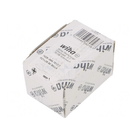 Bit Șurubelniță Pozidriv PZ1 25mm 50 buc. | Electronic-mag.ro | Componente Electronice