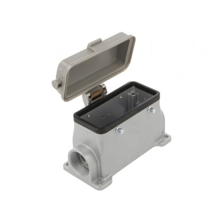 Carcasă pentru conectori HDC E16 cu capac | Electronic-mag.ro | Componente Electronice