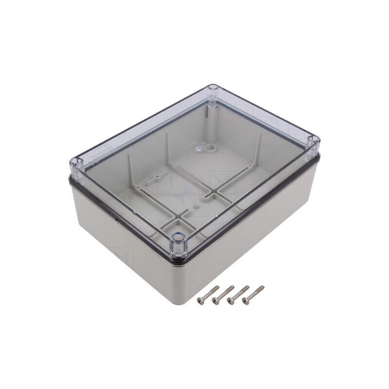 Carcasă universală gri IP56 148x198x80 mm | Electronic-mag.ro | Componente Electronice