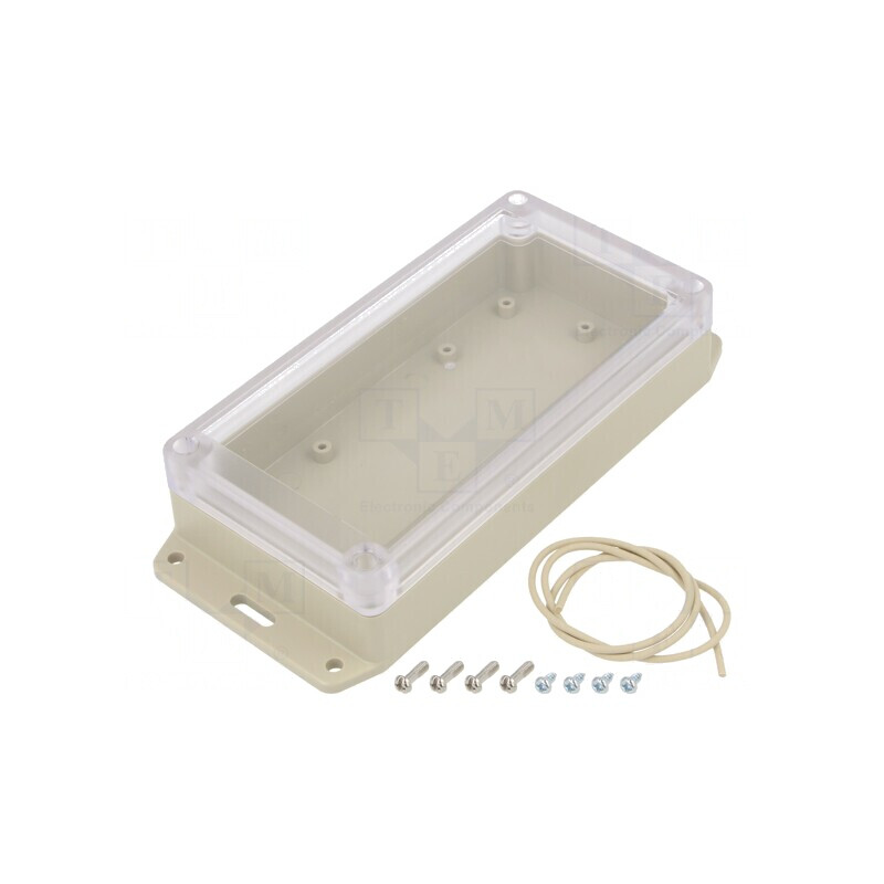 Carcasă Universală 85mm x 165mm x 40mm cu Lame de Fixare | Electronic-mag.ro | Componente Electronice