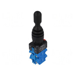Joystick Comutator 22mm 1 NO x4 Negru | Electronic-mag.ro | Componente Electronice
