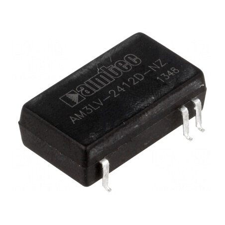 Convertor DC/DC 3W 18-36V la 12V/-12V SMD6 | Electronic-mag.ro | Componente Electronice
