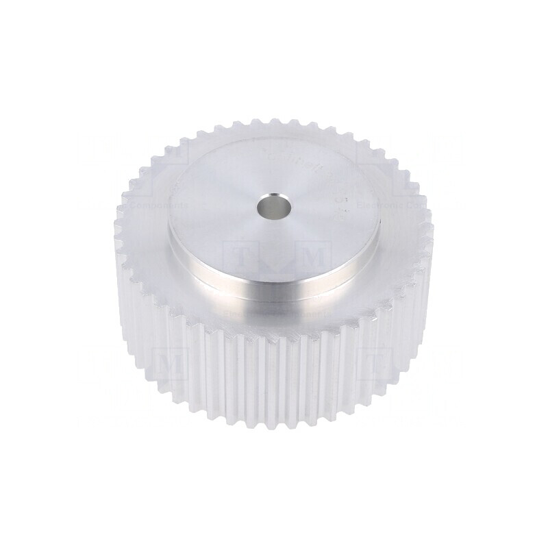 Roată de curea aluminiu T5 25mm 36T 75,55mm | Electronic-mag.ro | Componente Electronice