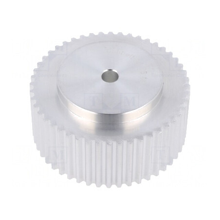 Roată de curea aluminiu T5 25mm 36T 75,55mm | Electronic-mag.ro | Componente Electronice