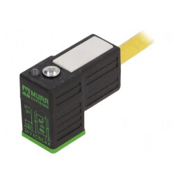 Conectori pentru supape mamă 8mm 24VDC 4 pini | Electronic-mag.ro | Componente Electronice