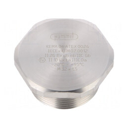 Capac de protecție IP68 din oțel inoxidabil M32 1.5 | Electronic-mag.ro | Componente Electronice