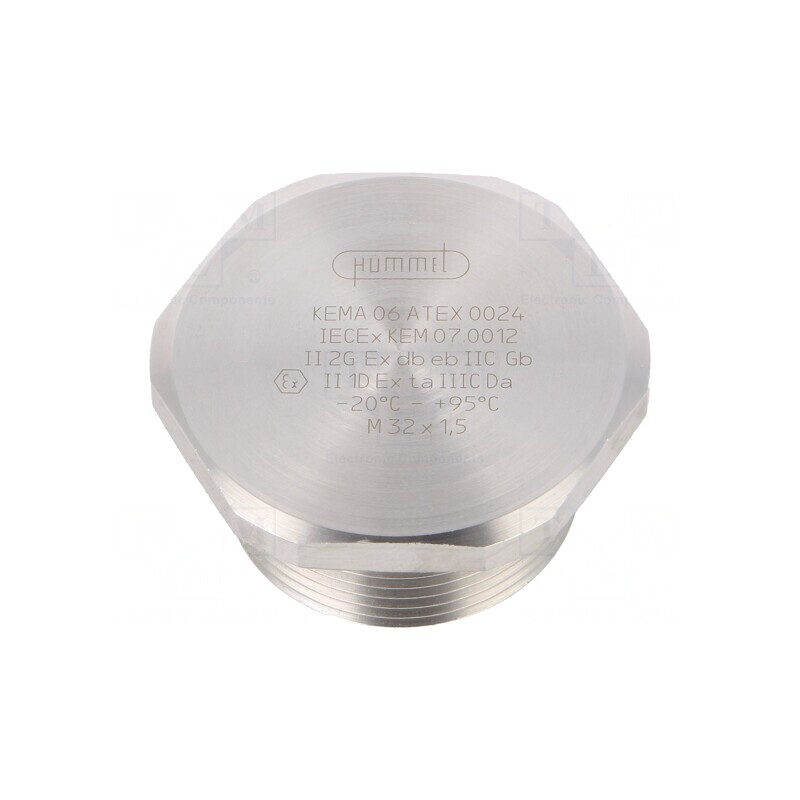 Capac de protecție IP68 din oțel inoxidabil M32 1.5 | Electronic-mag.ro | Componente Electronice