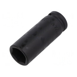 Cheie tubulară impact HEX 21mm 1/2 80mm lungă | Electronic-mag.ro | Componente Electronice