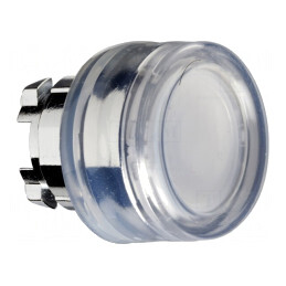 Comutator apăsare 22mm albă ZB4BP18 | Electronic-mag.ro | Componente Electronice