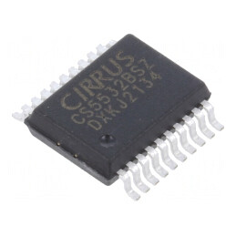 Convertor A/D 24bit 2 Canale 3,84ksps 2,5-5V SSOP20 | Electronic-mag.ro | Componente Electronice
