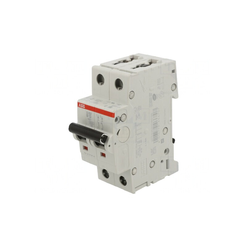 Întrerupător de Supracurent 13A 2 Poli 6kA 230/400VAC | Electronic-mag.ro | Componente Electronice
