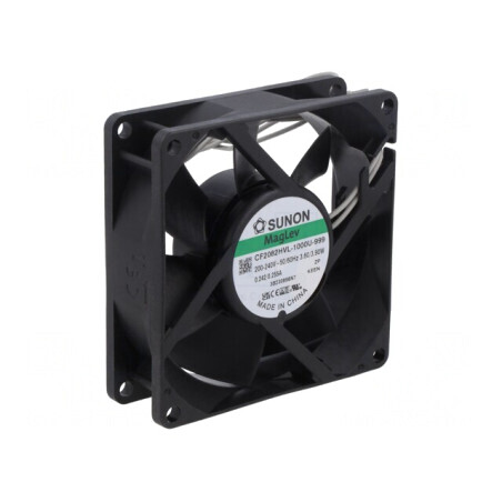 Ventilator Axial 80x80x25mm 230V 68m3/h 32dBA | Electronic-mag.ro | Componente Electronice