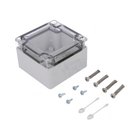 Carcasă Universală Gri TG ABS 82x84x55mm | Electronic-mag.ro | Componente Electronice