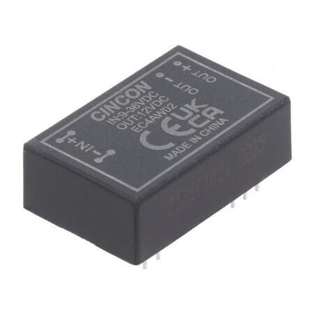Convertor DC/DC 9-36V la 12V 6W 470mA | Electronic-mag.ro | Componente Electronice
