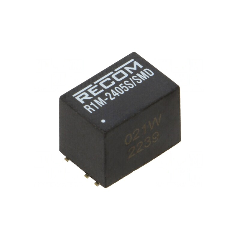 Convertor DC/DC 1W 9-36V la 5V 200mA SMD R1M-2405S | Electronic-mag.ro | Componente Electronice