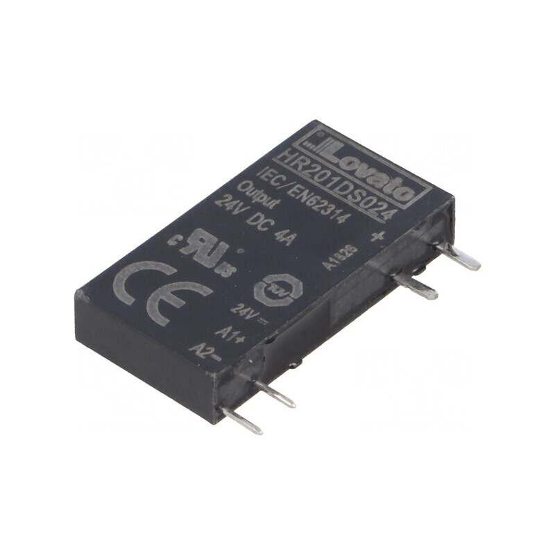 Releu Semiconductor 24VDC 4A 3-28VDC HR20 HR201DS024 | Electronic-mag.ro | Componente Electronice