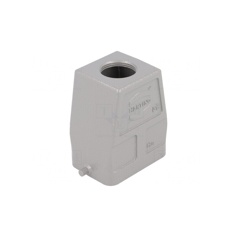 Carcasă pentru Conectori HDC Han B, Dimensiune 6B, pe Cablu | Electronic-mag.ro | Componente Electronice