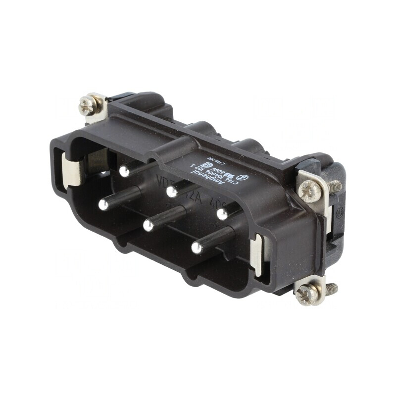 Conector HDC cu 6 Inserturi de Contact Tată 42A | Electronic-mag.ro | Componente Electronice Conector HDC cu 6 Inserturi de Contact Tată 42A | Electronic-mag.ro | Componente Electronice