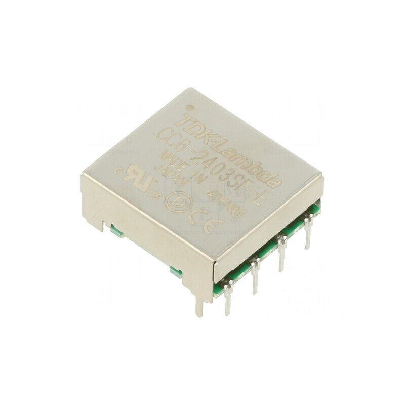 Convertor DC/DC 6W 24V la 3,3V 1,2A DIP7 THT | Electronic-mag.ro | Componente Electronice