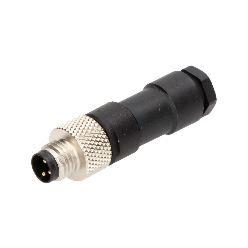 Conector M8 3-Pin Drept pe Cablu Nano-Change 4A | Electronic-mag.ro | Componente Electronice Conector M8 3-Pin Drept pe Cablu Nano-Change 4A | Electronic-mag.ro | Componente Electronice