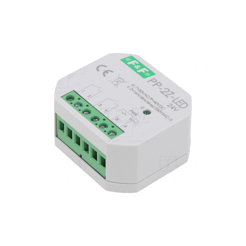 Releu pentru instalații în cutie de instalare 7-30VAC NO x2 | Electronic-mag.ro | Componente Electronice