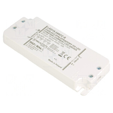 Alimentator LED 15W 10-44VDC 340mA 185-265VAC | Electronic-mag.ro | Componente Electronice