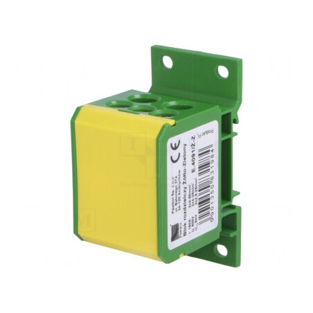 Bloc de Distribuție 2,5-50mm2 cu 7 Borne | Electronic-mag.ro | Componente Electronice
