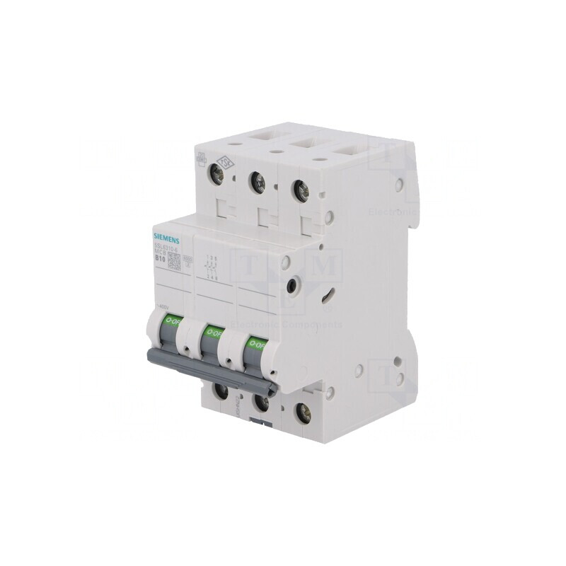 Întrerupător de supracurent 10A 3P 400V B | Electronic-mag.ro | Componente Electronice