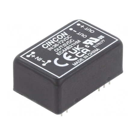 Convertor DC/DC 36-72V la 5V 1A DIP24 | Electronic-mag.ro | Componente Electronice