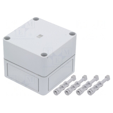 Carcasă Universală Policarbonat IP66 94x94x81mm | Electronic-mag.ro | Componente Electronice