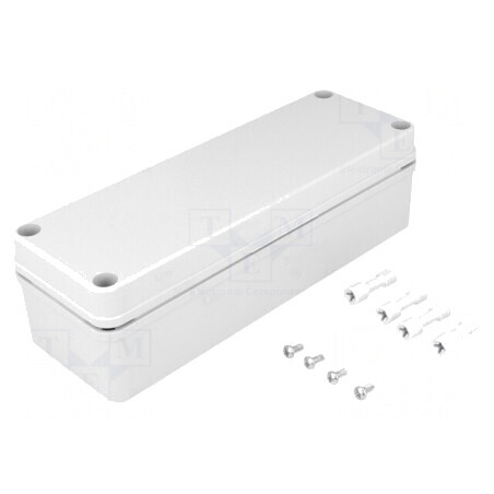 Carcasă Universală ABS Gri 80x230x65mm | Electronic-mag.ro | Componente Electronice