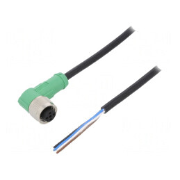 Cablu de conectare M12 4P 10m PVC 250VAC 4A