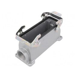 Carcasă pentru Conectori HDC E24 Aluminiu | Electronic-mag.ro | Componente Electronice