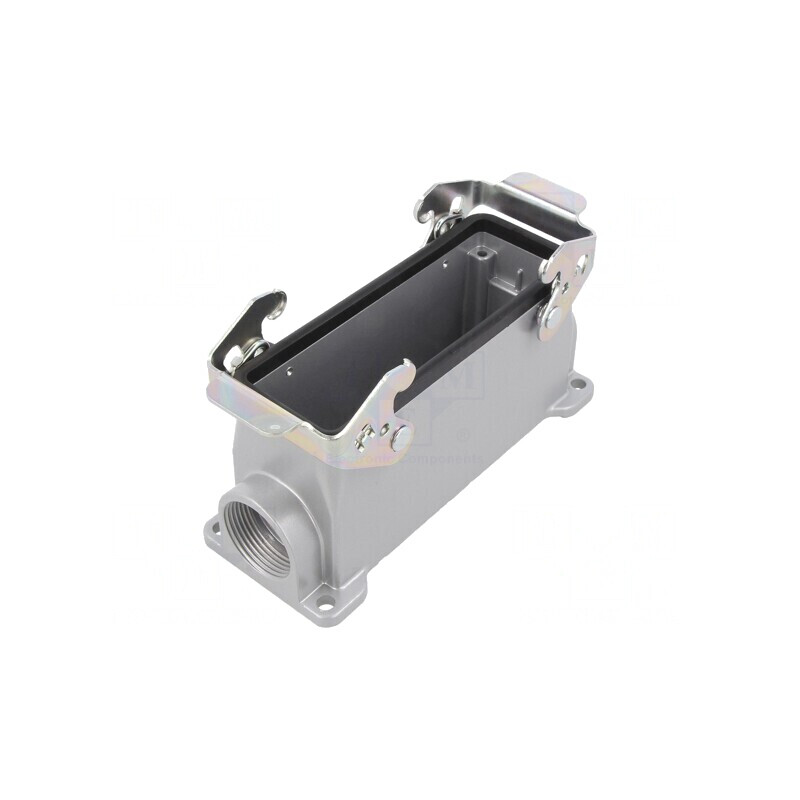 Carcasă pentru Conectori HDC E24 Aluminiu | Electronic-mag.ro | Componente Electronice